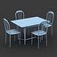 Chair & Table Set 06
