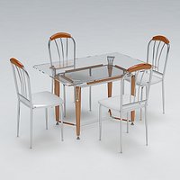 Chair & Table Set 06