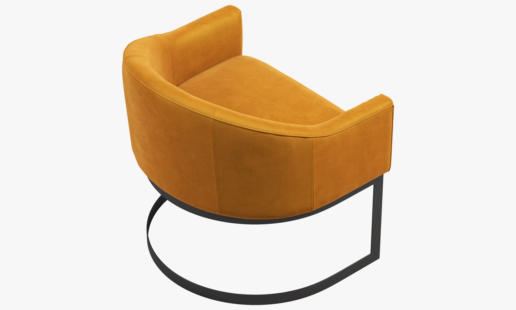 3D Joybird Jolie Accent Chair Model TurboSquid 2056767