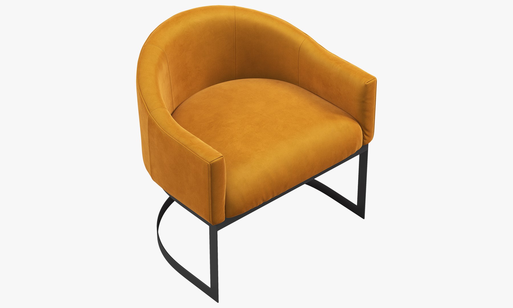 3D Joybird Jolie Accent Chair Model TurboSquid 2056767