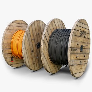 Cable Reel GameReady LODs