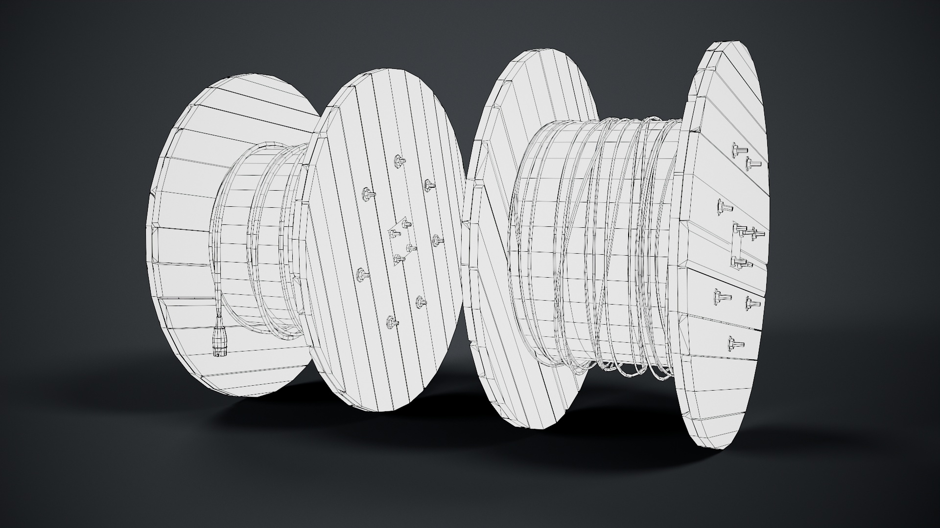 cable reels gameready lods 3D model https://p.turbosquid.com/ts-thumb/6W/wbHEQM/iI/01/jpg/1607802747/1920x1080/turn_fit_q99/0b97d1974a1f4082f3f05cd288381e1b61a43dbd/01-1.jpg