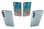Samsung Galaxy M35 jasnoniebieski Low Poly