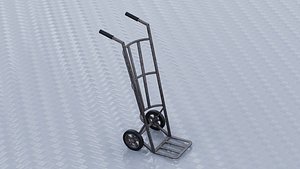 3D Simple Hand Truck