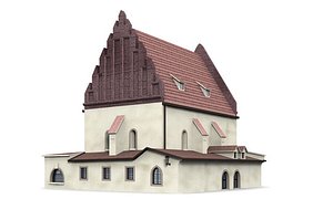 3d prague synagogue new model