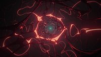 Cyberpunk sci-fi Tunnel VJ loop