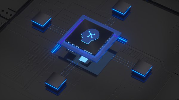 C4D Octane CPU芯片核心电容科幻电路板183D模型 - TurboSquid 2141868