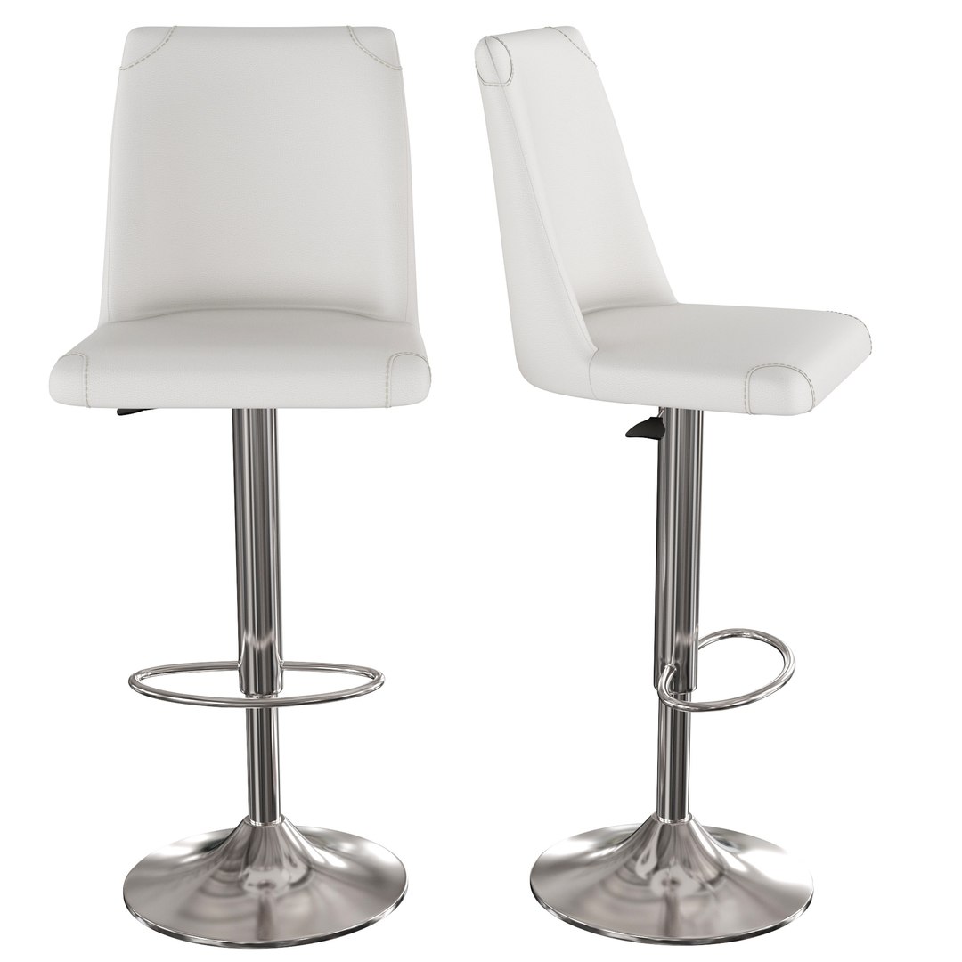 Denver Stool 3D Model - TurboSquid 1842595