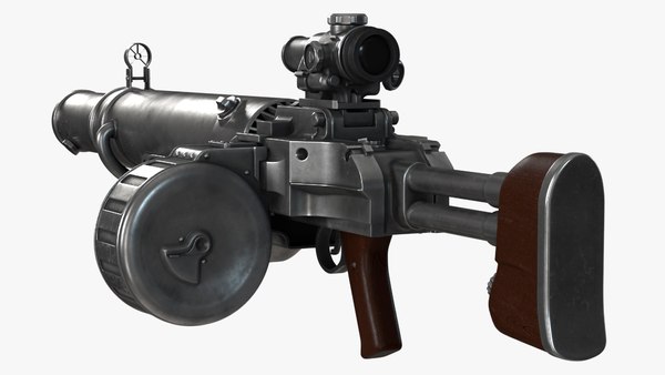 modelo 3d Fusil Fallout T 60 - TurboSquid 2253077