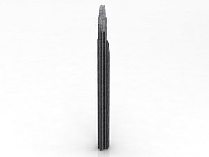 star wars architecture corus 3D model