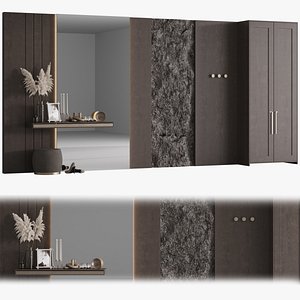 Composition in the hallway 3D model