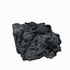 Realistic Stone Debris Asphalt Piece Carvão Preto