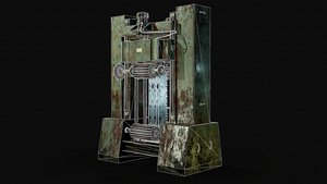 3D frame pbr model