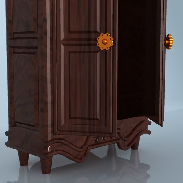 wardrobe antique 3d max