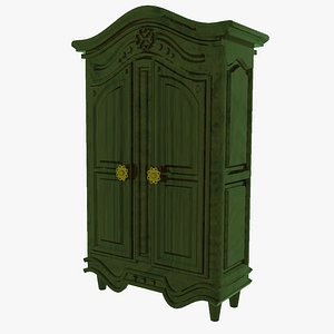 wardrobe antique 3d max