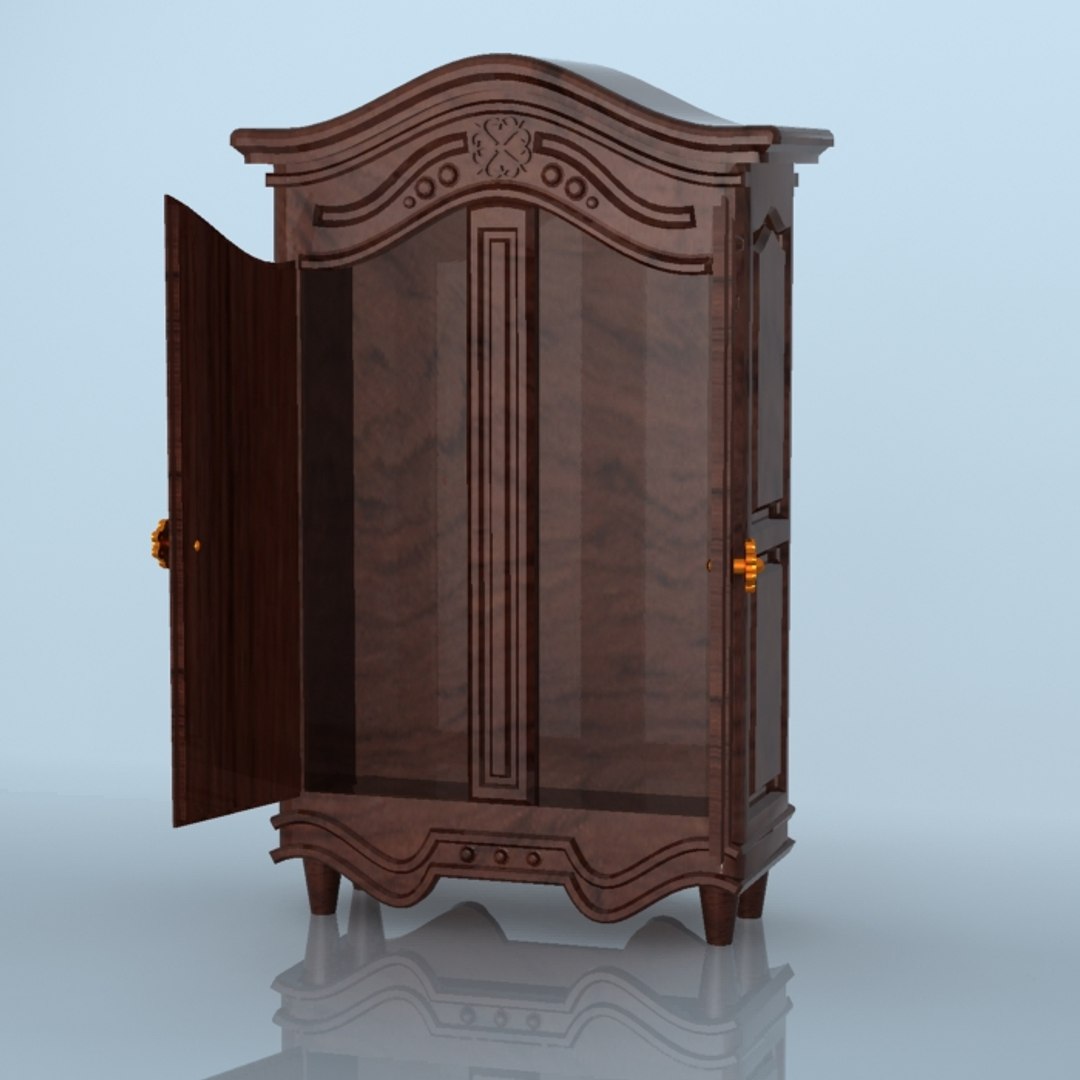 Wardrobe Antique 3d Max