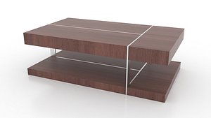 modern coffee table 3d model