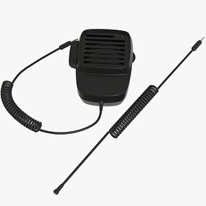 Handheld-Shoulder Speaker Microphone Walkie Talkie Transceiver