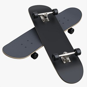 3D model Skateboard 01