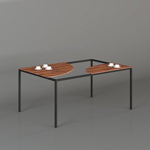 Creek Coffee Table 3D