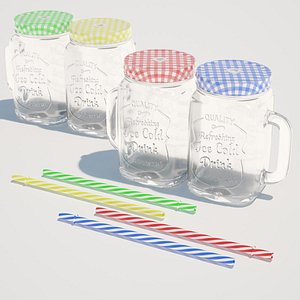 3D model drinking mug