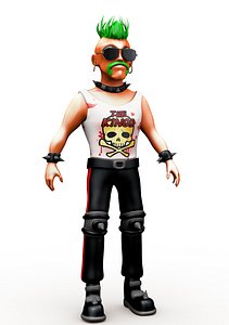 Punk Cartoon