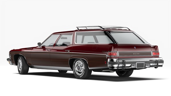 ビュイックエステートワゴン19743Dモデル - TurboSquid 1752049
