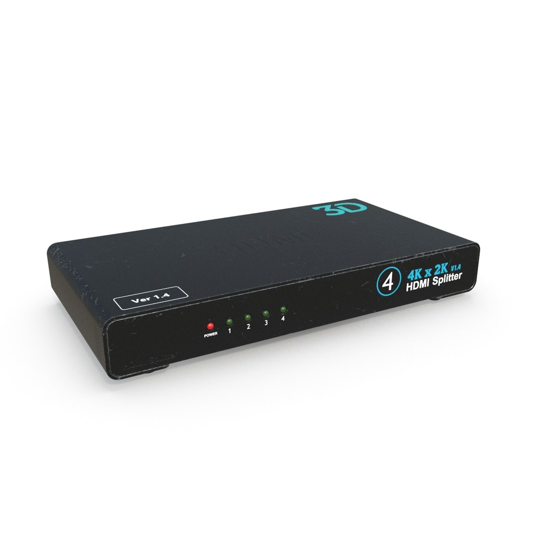 3D hdmi splitter pbr https://p.turbosquid.com/ts-thumb/6X/r0O6fY/6FZVJphh/hdmisplitter_02/jpg/1605709056/1920x1080/fit_q87/cb3cc389ac560276671ffd09c9708e5c909553fd/hdmisplitter_02.jpg