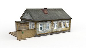 3D Village house