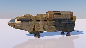 space cargo ship