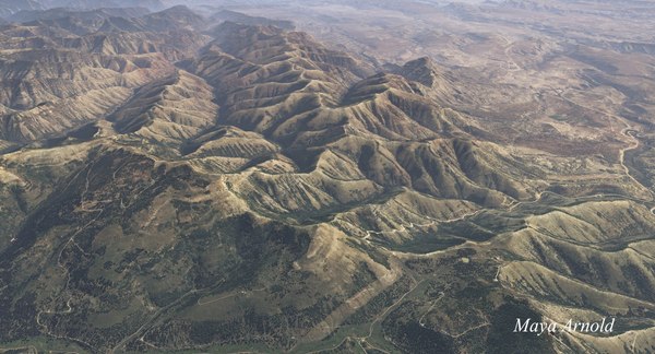 3d max large scale utah terrain