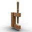Wooden joiners clamp