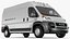 2022 RAM Promaster 159 Rigged 3D