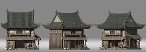 ancient architecture model