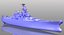 Battleship USS Wisconsin BB-64 WWII 1942-1945