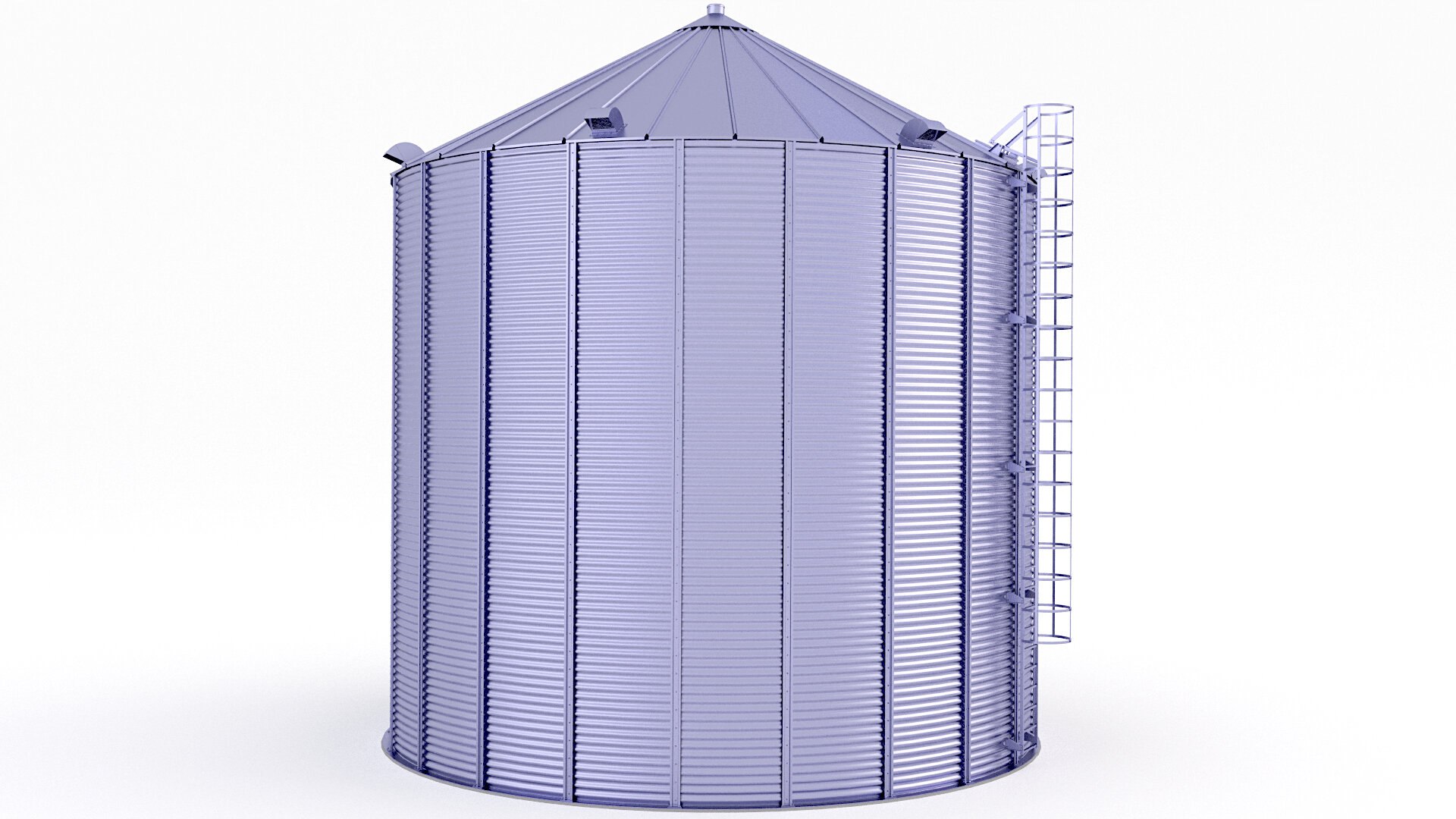 Big Grain Silo 34 3D model TurboSquid 1752142