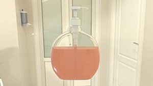 soap dispenser 3D