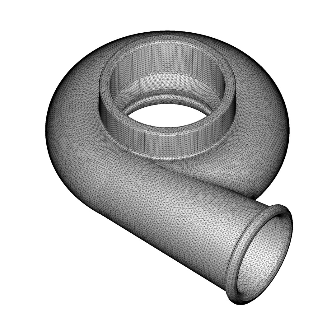 3D Model Rusty Compressor Housing TurboSquid 2128188