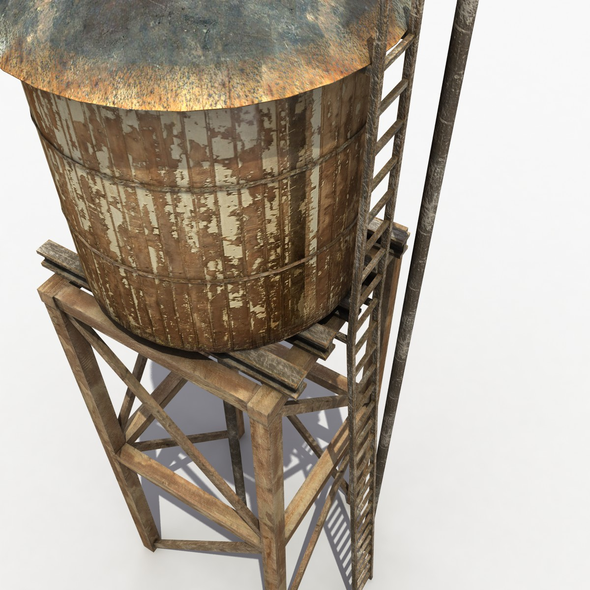 max wooden water tower