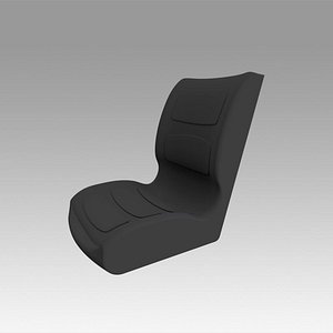 Loader excavator seat