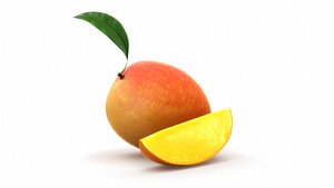 mango fruit 3D model