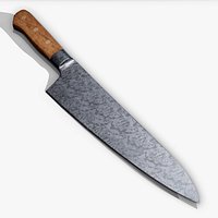 Kitchen Knife Game Ready Realtime
