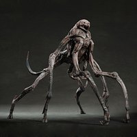 Spider flesh creature