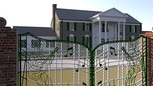 3D Graceland   Elvis Mansion
