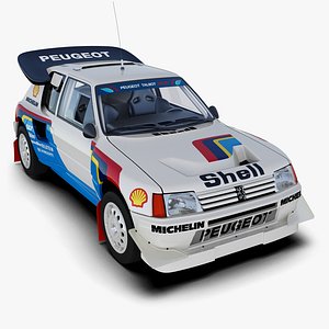 3ds max peugeot 205 16