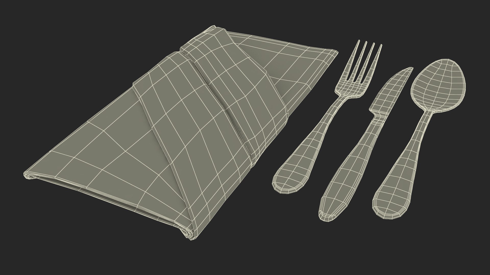 3D Napkin Fold Black with Gold Flatware https://p.turbosquid.com/ts-thumb/6Y/lwWXas/hK/napkinfoldblackwithgoldflatwarec4dmodel032/jpg/1674757257/1920x1080/fit_q87/51477f3ea9f57c0e38d72b0871547e679458261d/napkinfoldblackwithgoldflatwarec4dmodel032.jpg