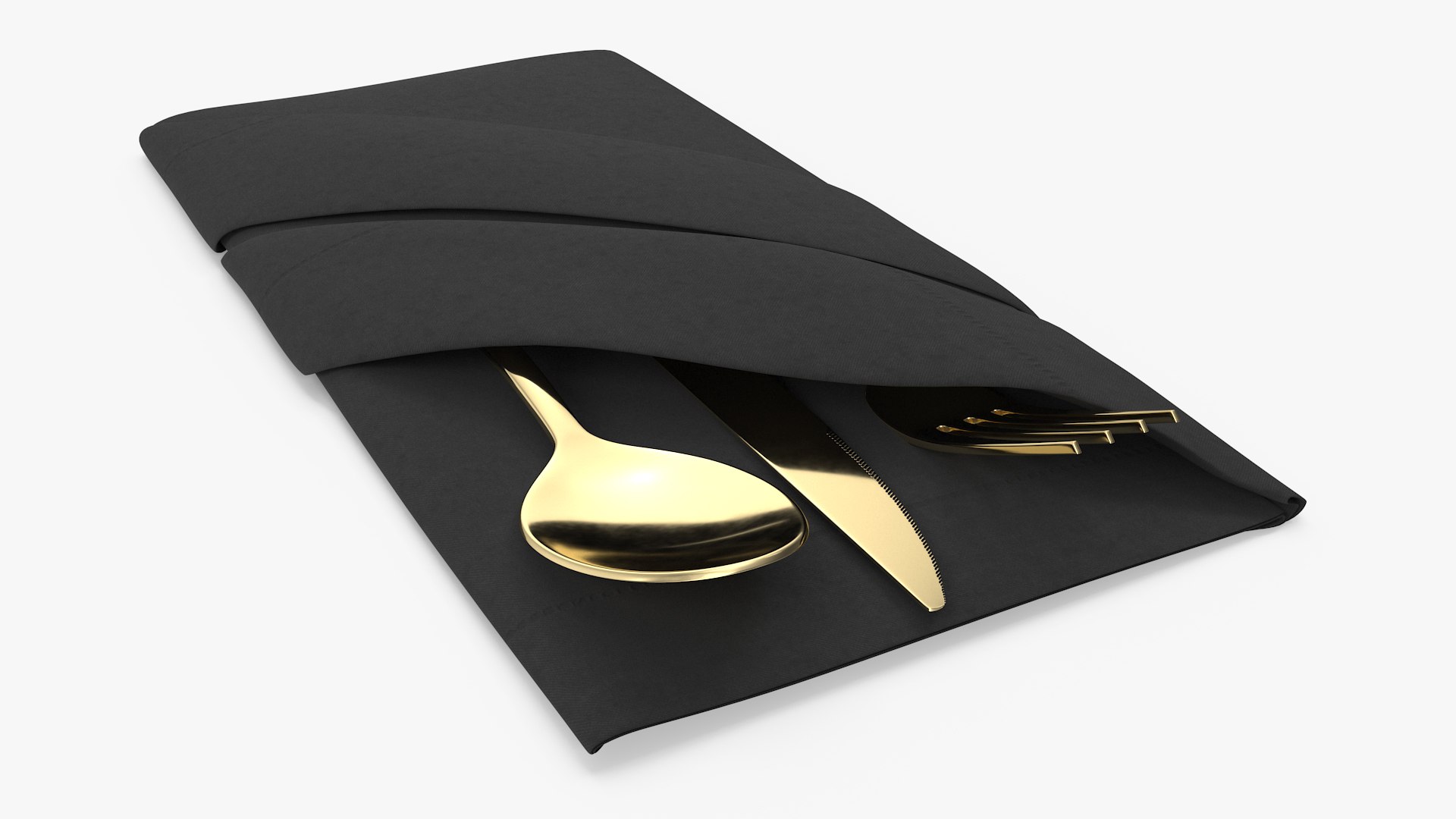 3D Napkin Fold Black with Gold Flatware https://p.turbosquid.com/ts-thumb/6Y/lwWXas/mZ/napkinfoldblackwithgoldflatwarec4dmodel007/jpg/1674757172/1920x1080/fit_q87/47594dc58e6ffc066647127c3220b4116ea727e7/napkinfoldblackwithgoldflatwarec4dmodel007.jpg