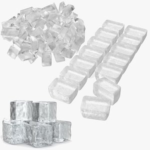 3D Ice Cubes Collection