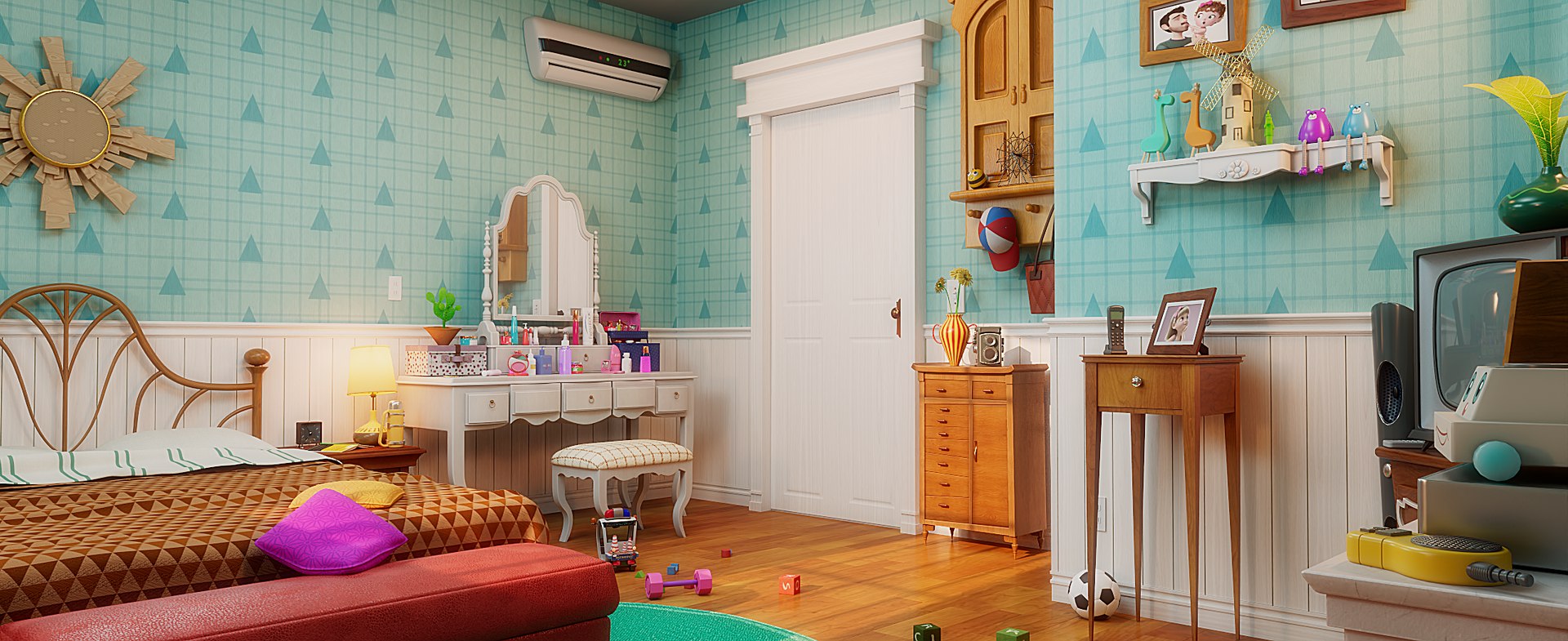 Cartoon Room Collection 3D model https://p.turbosquid.com/ts-thumb/6Y/sRcxE9/Mi/bedroom02_08/png/1706597058/1920x1080/fit_q87/bcac7a416373cdecc00d5b5b53c791f3b5db8fc4/bedroom02_08.jpg