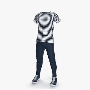 Male Casual Spring Clothing model